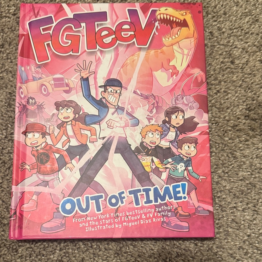 FGTeeV Out of Time Book 📕 hardback